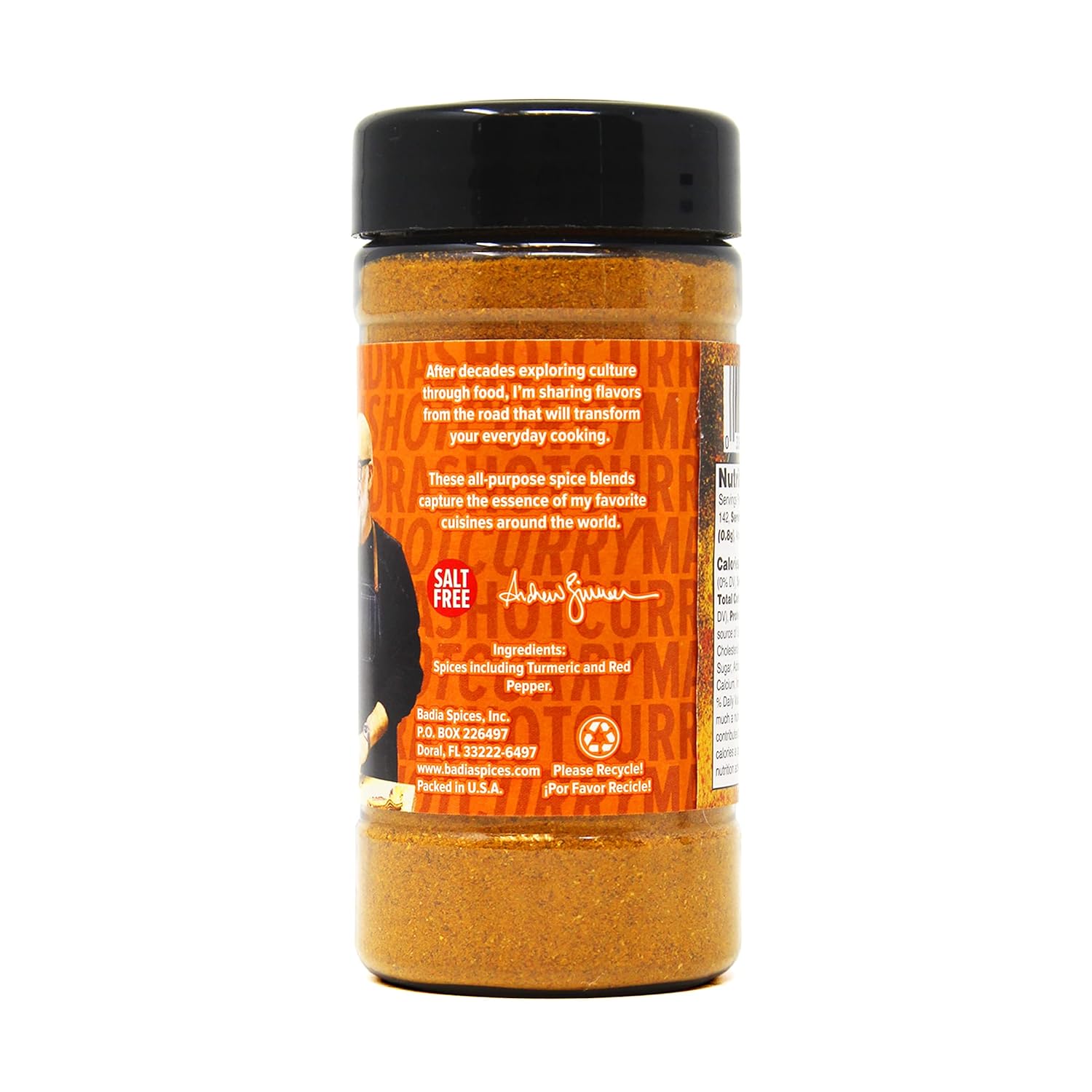 Madras Curry Hot Curry - Andrew Zimmern, 4 Ounce : Everything Else