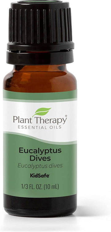 Plant Therapy Eucalyptus Dives Essential Oil 10 Ml (1/3 Oz) 100% Pure, Undiluted, Therapeutic Grade