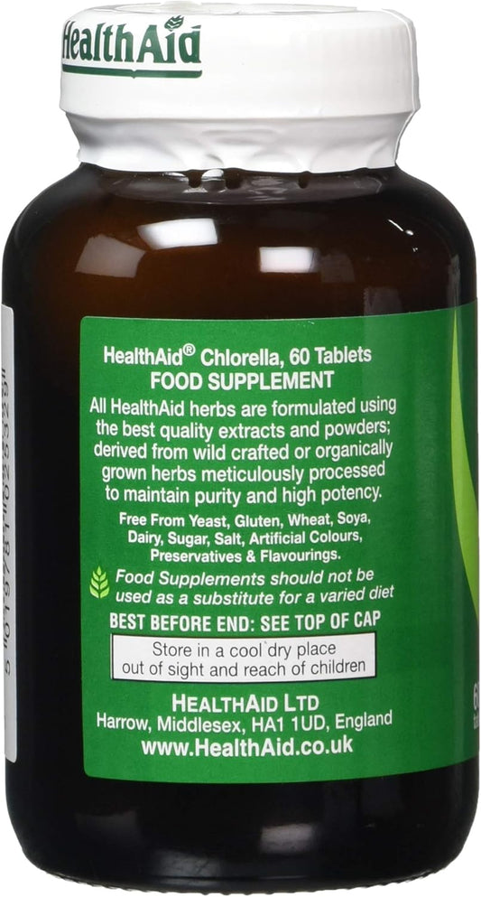 Healthaid Chlorella 550Mg 60 Tablets