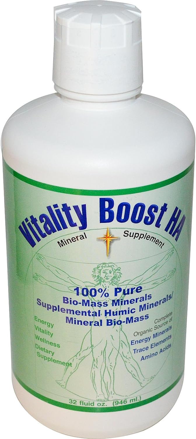 Morningstar Minerals Vitality Boost HA, Humic Minerals, 32 fl oz (946 ml)