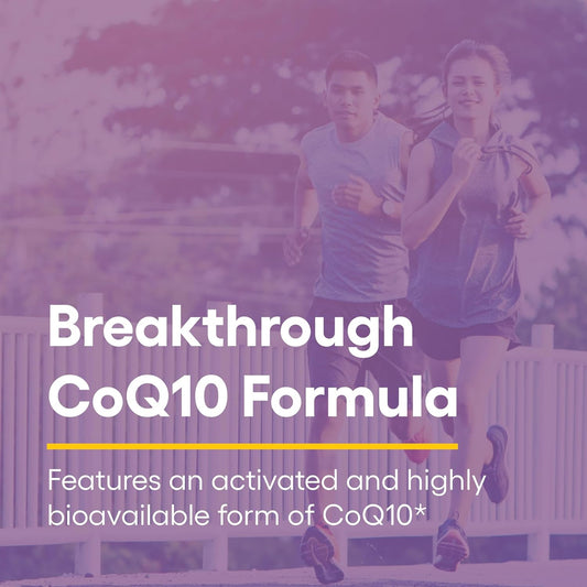 Natural Factors, Ubiquinol Active Coq10 200 Mg, Double-Strength, High-Absorption Coenzyme Q10 Supplement For Energy, Heart And Cognitive Support, 200Mg, 30 Count (Pack Of 1)