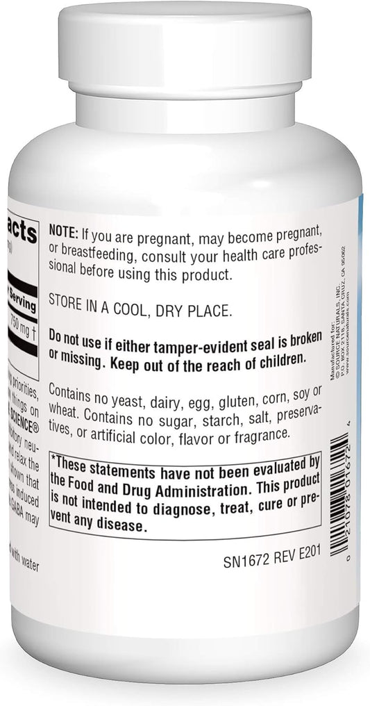 Source Naturals Serene Science Gaba, 750 Mg - 8 Oz Powder