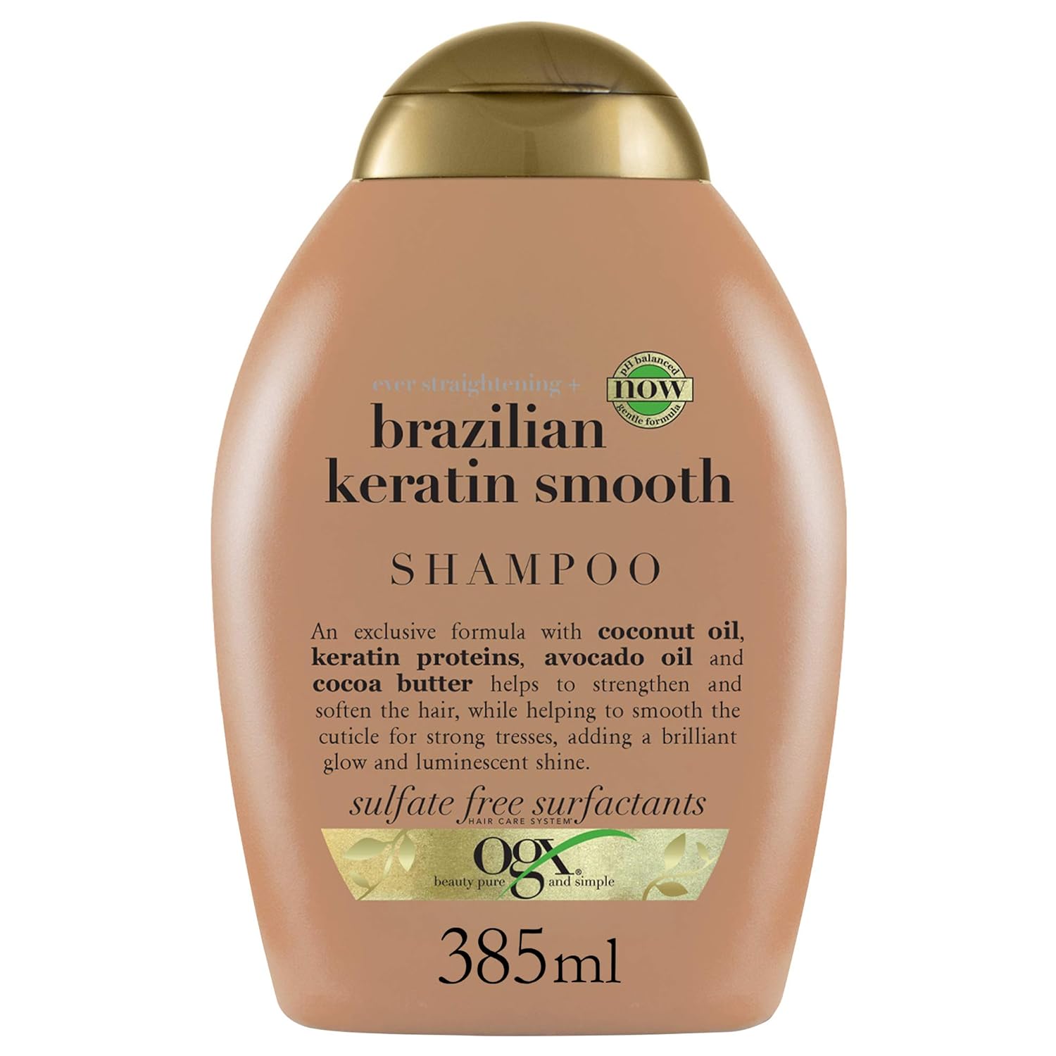 Organix Ever Straight Brazilian Keratin Therapy Shampoo - 13 Fl Oz