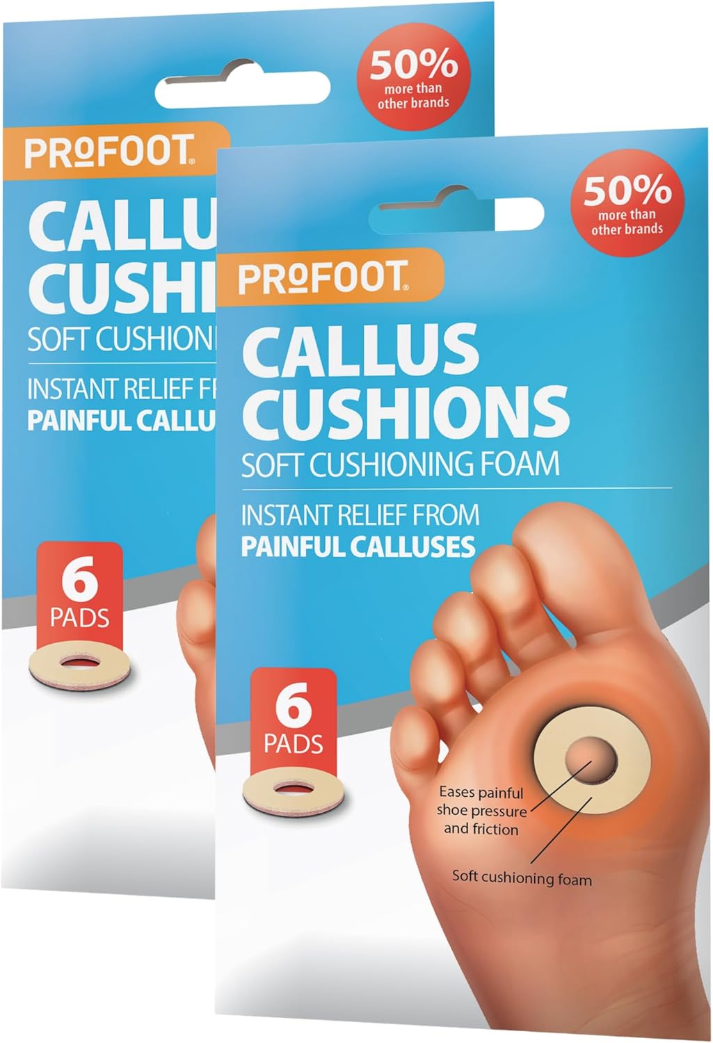 Profoot Callus Cushions (Pack Of 2)