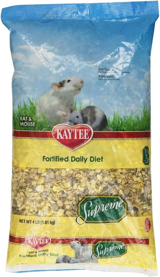 Kaytee Supreme Pet Mouse and Rat Food, 20 lb : Dry Pet Food : Pet Supplies