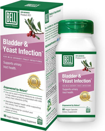 Bell Lifestyle Products Bladder Health & Yeast Balance | 60 Capsules