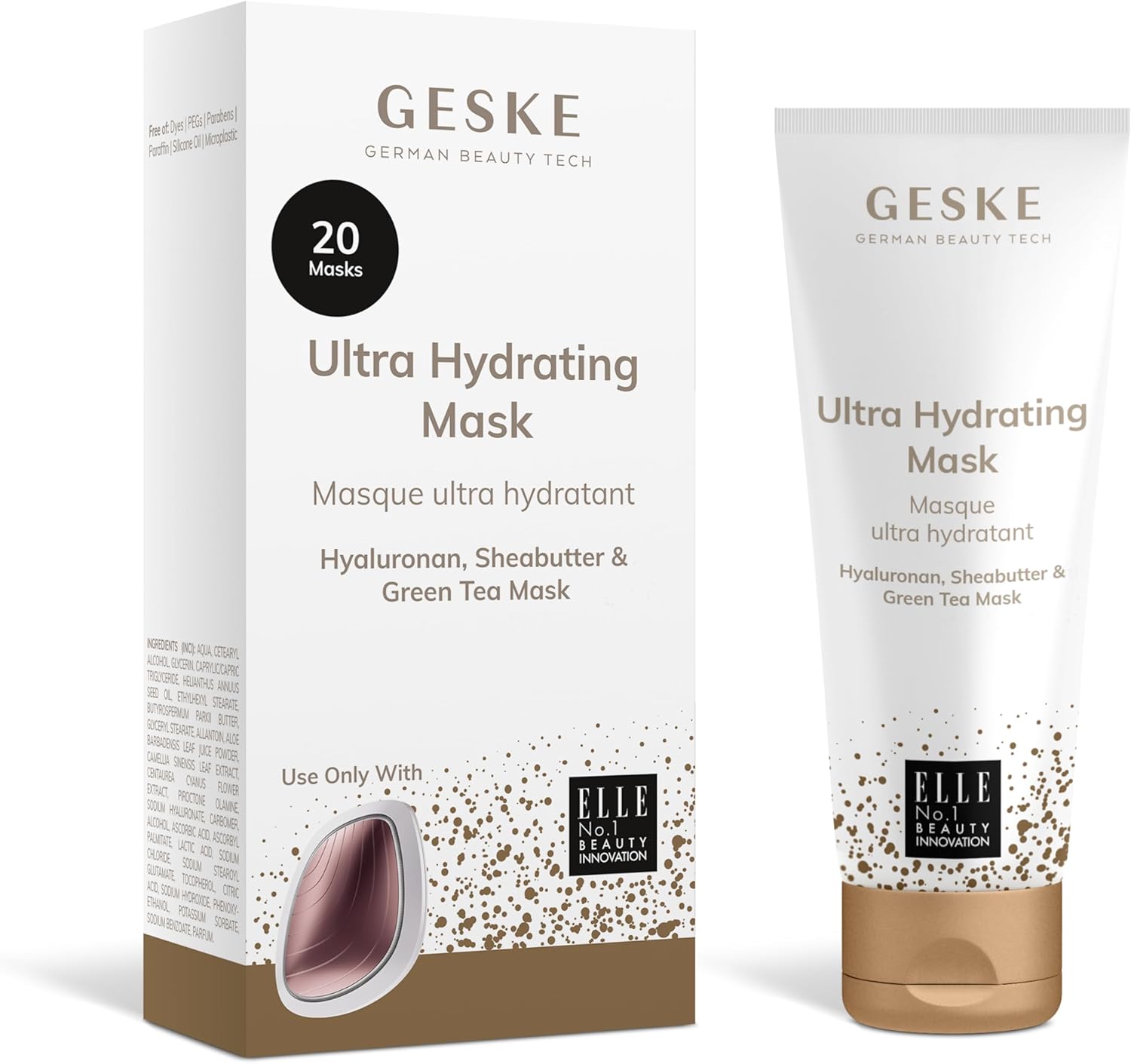 Geske Regenerating & Repairing Night Mask | Use With Sonic Warm & Cool Mask | Face Mask With Enriching Vitamins And Skin Restoring Peptides | Repairing Formula | Supports Night-Time Skin Recovery