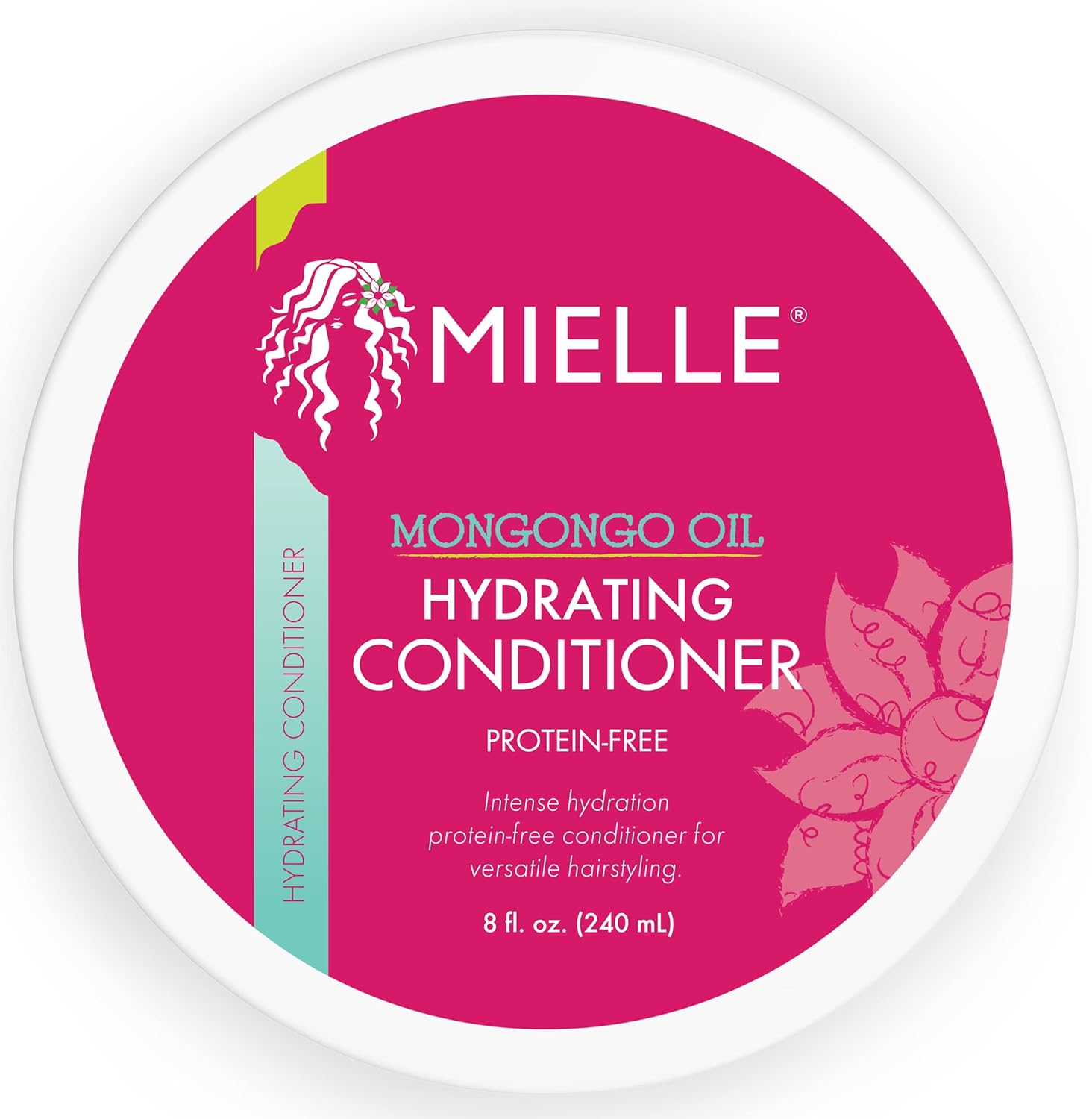 Mielle Organics Mongongo Oil Protein-Free Hydrating Conditioner, 8 Ounces