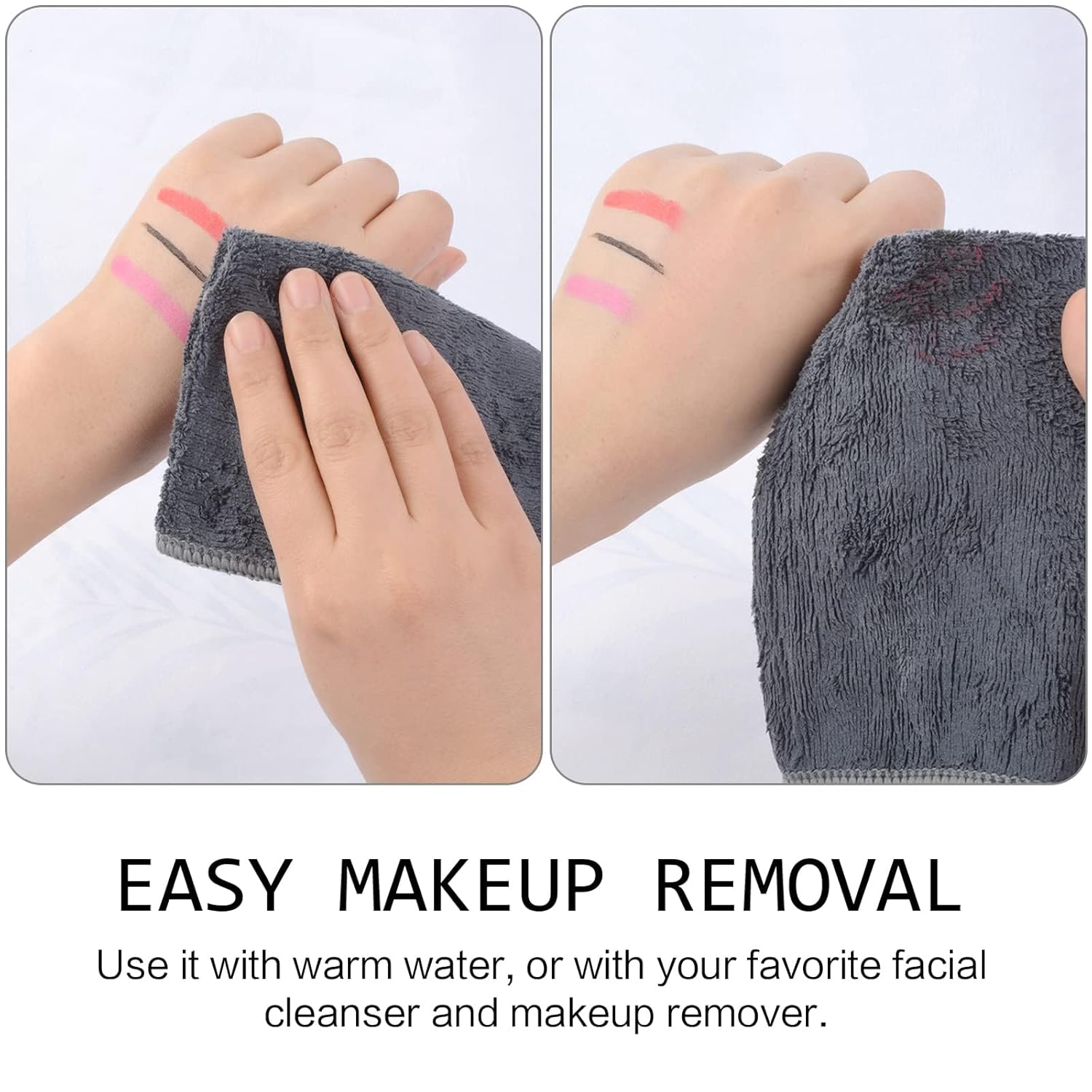 Sinland Microfiber Facial Cloths Fast Drying Washcloth 12Inch X 12Inch Grey 6 Pack … : Beauty & Personal Care