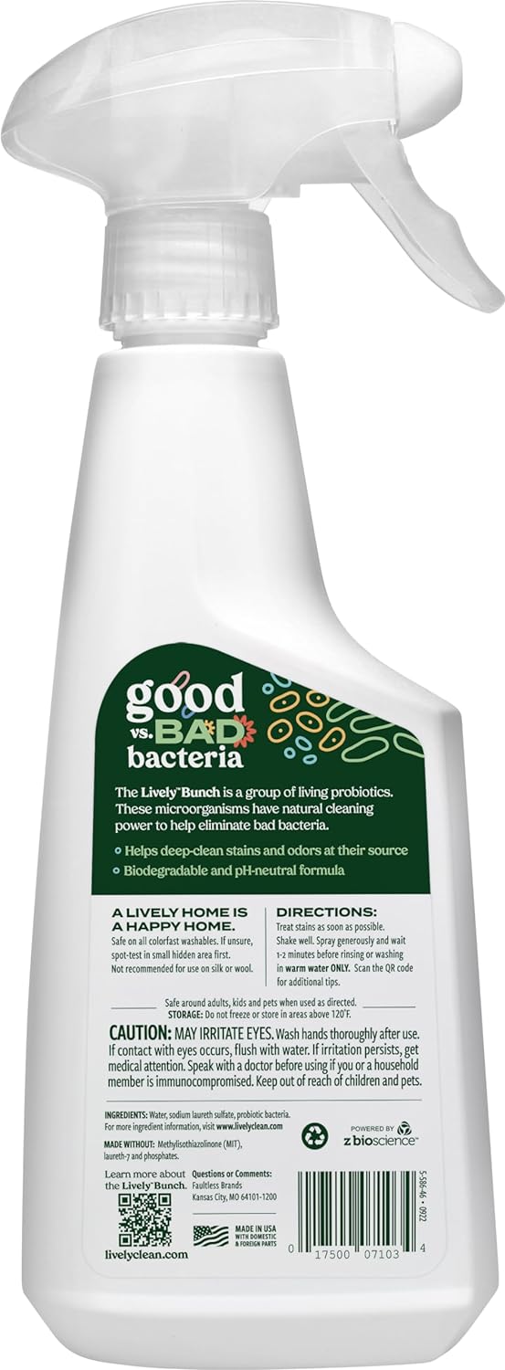 Lively Probiotic Laundry Stain Remover : Health & Household