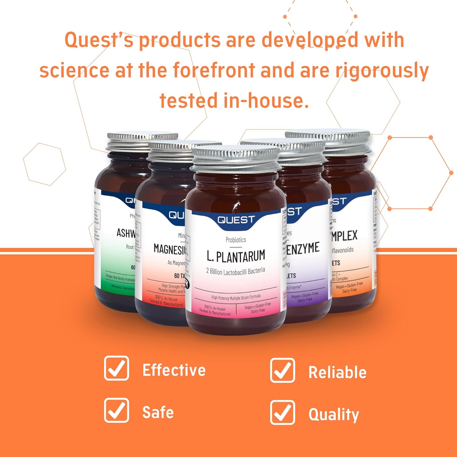 Quest Folic Acid 400Mcg - 90 Tablets : Health & Household