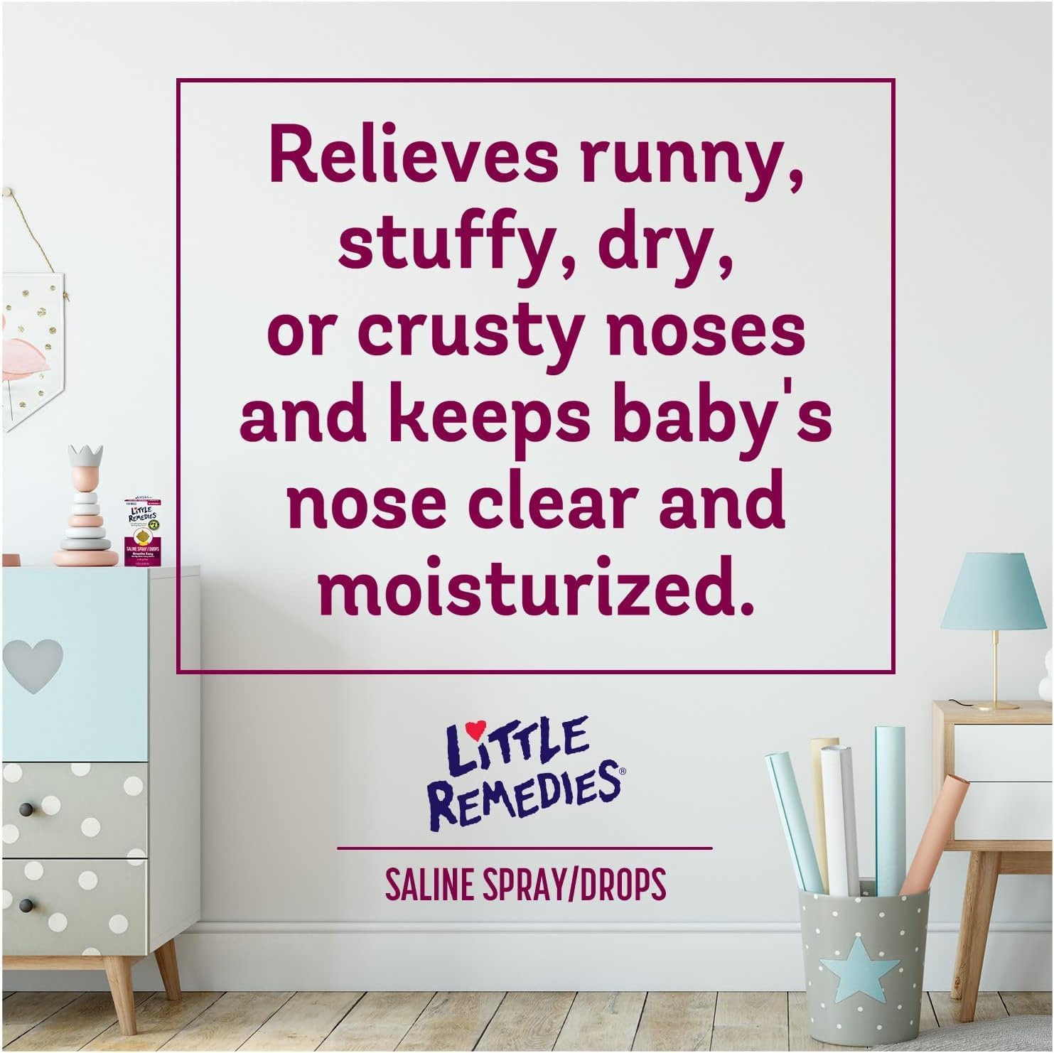 Little Remedies Little Noses Saline Spray/Drops : Health & Household