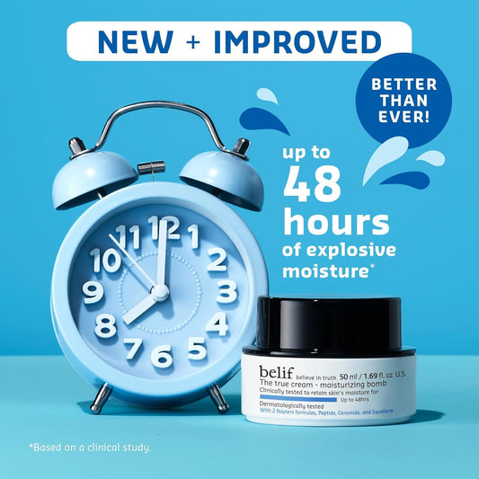 Belif Barrier Boost 101 Limited Edition Set: Full Size Moisturing Bomb 50Ml & Deluxe Size Moisturizing Bomb Toner, 2X Retinol & Peptide Barrier Serum, Moisturizing Eye Bomb, 5 Piece Kit