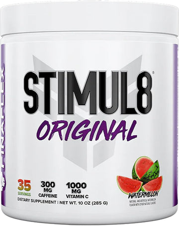 Finaflex Stimul8 Original Pre-Workout, Gummy Bears - Energy, Strength & Endurance For Men & Women - With Caffeine, Beta-Alanine & Vitamin C - 35 Servings