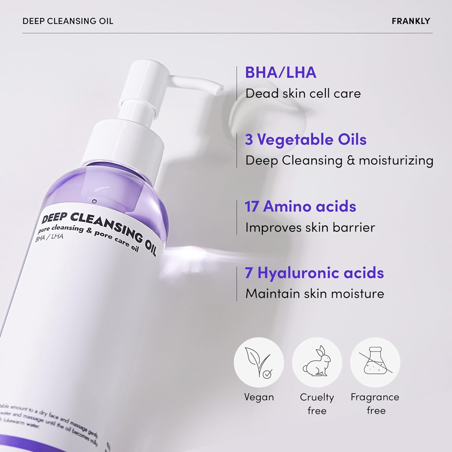 Closer Serum & Deep Cleansing Oil Set | Bha & Lha Purifying Cleanser + 9 Peptide Pore Minimizing Serum | Hydrating & Anti-Aging, Vegan, 6.8 Fl.Oz & 1.01 Fl.Oz