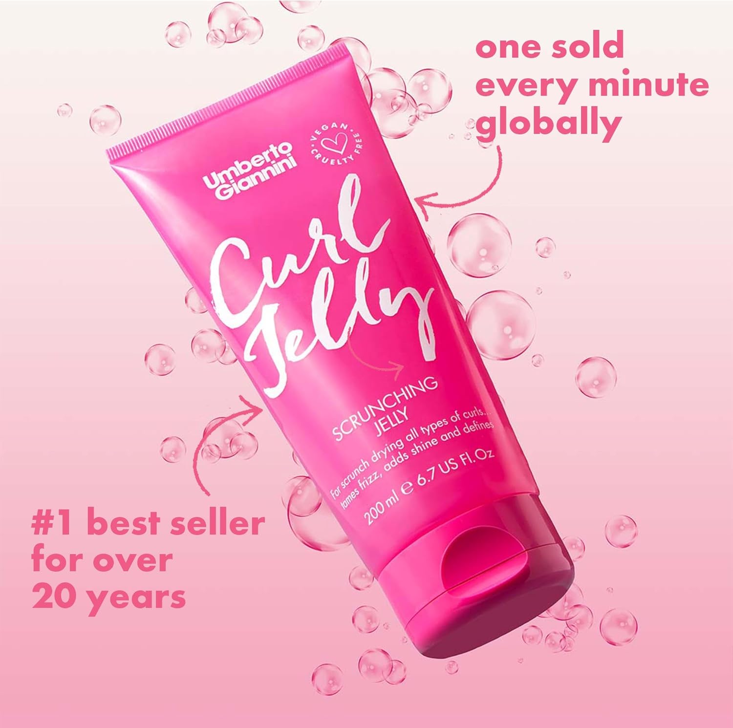 Umberto Giannini Curl Jelly Refresh - Curl Refreshing Styling Spray for Zero Frizz, Defined Curls - Moisturising Spray & Scrunch Curl and Wavy Hair Styling : Amazon.co.uk: Beauty