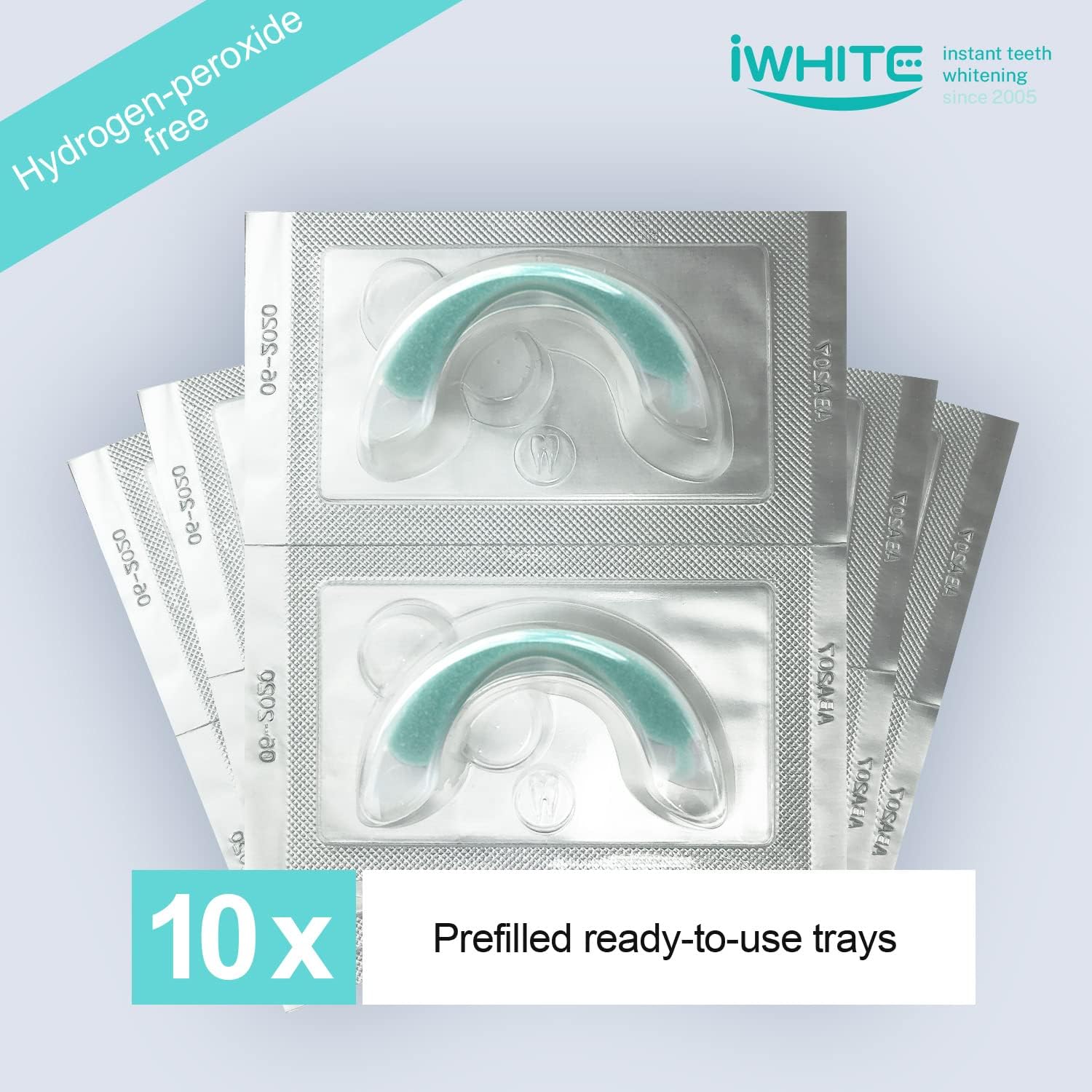 iWhite Instant 2 Teeth Whitening Kit with 10 Trays - Up to 8 Shades Whiter - Enamel Restoration - Professional Tooth Whitening - Clinically Proven Ingredients - Physical Whitening (Glow Diamond) : Amazon.co.uk: Health & Personal Care