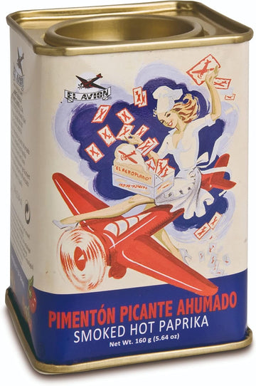 El Avion Vintage Smoked Hot Paprika In Retro Tin (75G)