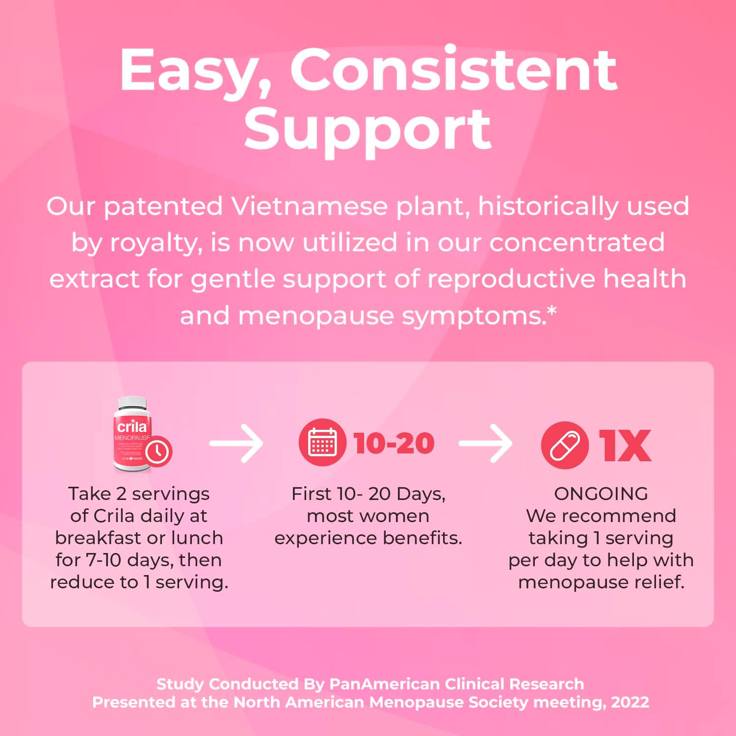 Hot Flash, Mood Swings, and Menopause Hormone Support by CRILA I 2 Month Supply | Night Sweats & Hot Flashes Menopause Relief Supplements | Estrogen Replacement for Women, Natural Supplement Pills : Nutrition And Wellness Products : Health & Household