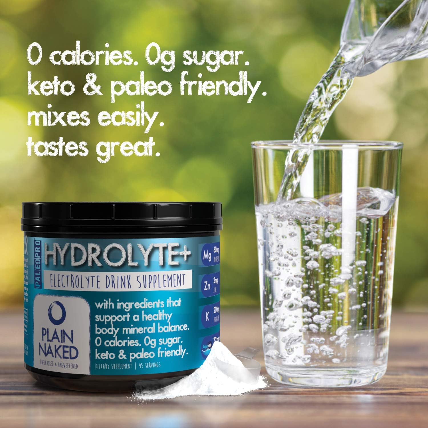 Paleo Pro HYDROLYTE+ Electrolyte Powder Drink Mix, Hydration Supplemen