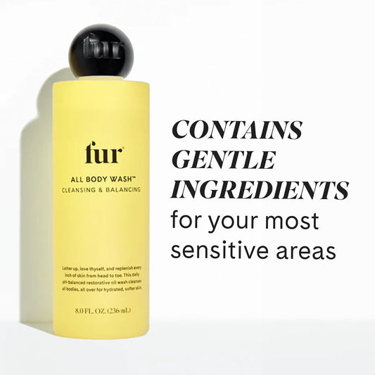 Fur All Body Wash- Ph-Balancing Oil Body Wash, Hydrate And Soften Your Skin - 8 Fl Oz
