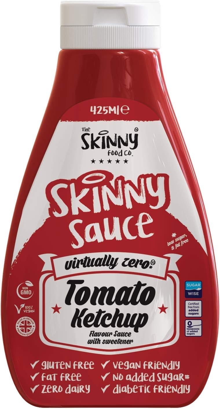 The Skinny Food Co. Skinny Sauce Tomato Ketchup, 250Ml
