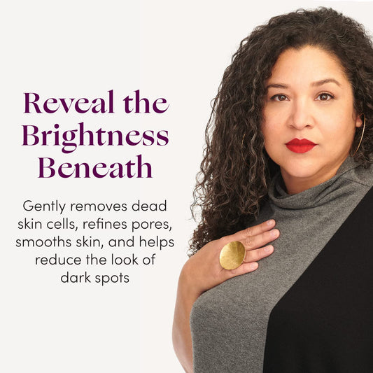 Womaness Brighten Up Face Exfoliating Toner & Dark Spot Treatment - Aha Bha Hydrating, Gentle Pore Cleaner + Liquid Exfoliant For Dull, Dry Skin - Brightening Pha For Women (3.4Oz)