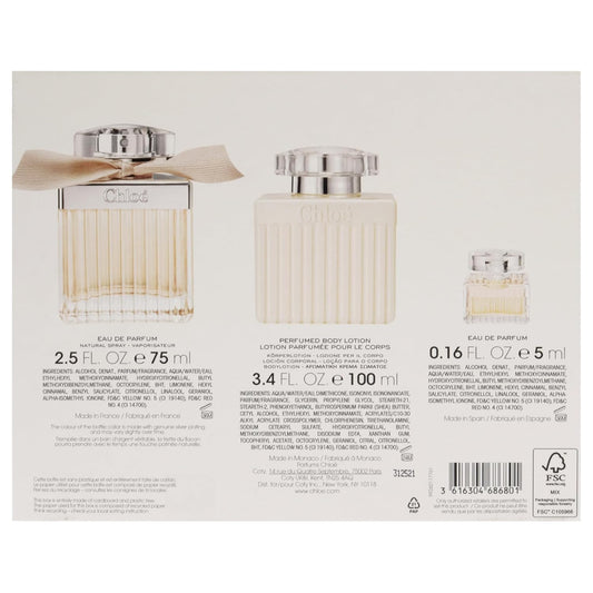 Chloe Parfums Chloe Women'S Gift Set, 3 Count : Beauty & Personal Care