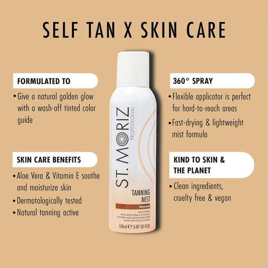 St Moriz Advanced Glycolic Peel Tan Remover | Exfoliating Fake Tan Remover Scrub With Glycolic & Salicylic Acid | Removes Old, Faded Tan | 200Ml