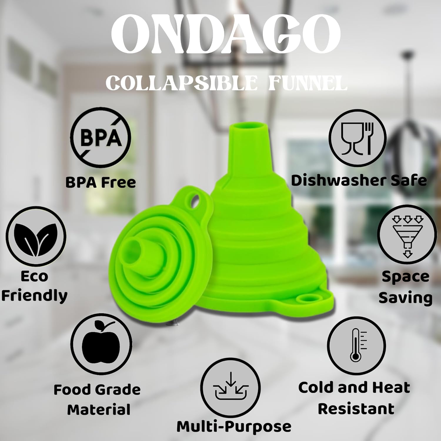 Ondago Shout Stain Remover Refill, Triple-Acting Spot Treatment 60 Ounce and Spray 22 Ounce Bundle with Collapsible Easy Pour Funnel : Health & Household