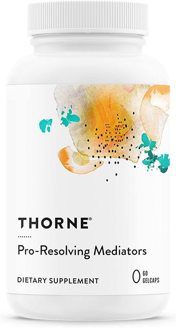 Thorne Pro-Resolving Mediators - Combines Pre-Resolving Mediators With Epa And Dha - Supports A Balanced Inflammatory Response And Healthy Brain Structure - 60 Gelcaps