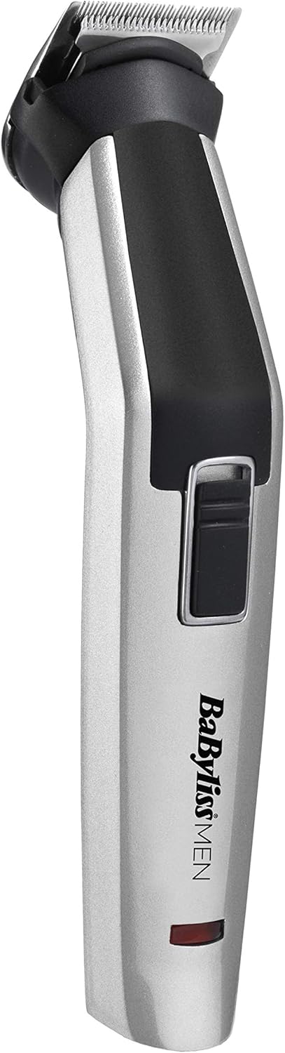 Babyliss 10-In-1 Titanium Multi Trimmer, Face And Body Grooming Kit, Nose Trimmer, Ultra-Sharp Titanium Blades