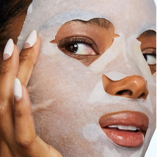 Pacifica Beauty | Wake Up Beautiful Face Mask | Sheet Mask | Retinoid, Mushrooms, Melatonin | Clean Skincare | Fine Lines, Wrinkles, Aging Skin, Mature Skin | Address Skin Texture | Vegan