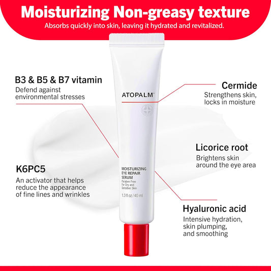 Atopalm Moisturizing Eye Repair Serum (1.3 Oz/40 Ml)