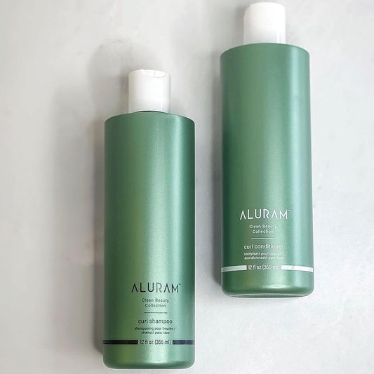 ALURAM Curl Conditioner - Clarifying Conditioner For Curly Hair - Coconut Water Based and Lightweight Formula - Hair Growth Conditioner For Medium to Coarse Hair - Hair Care for Curly Hair Products