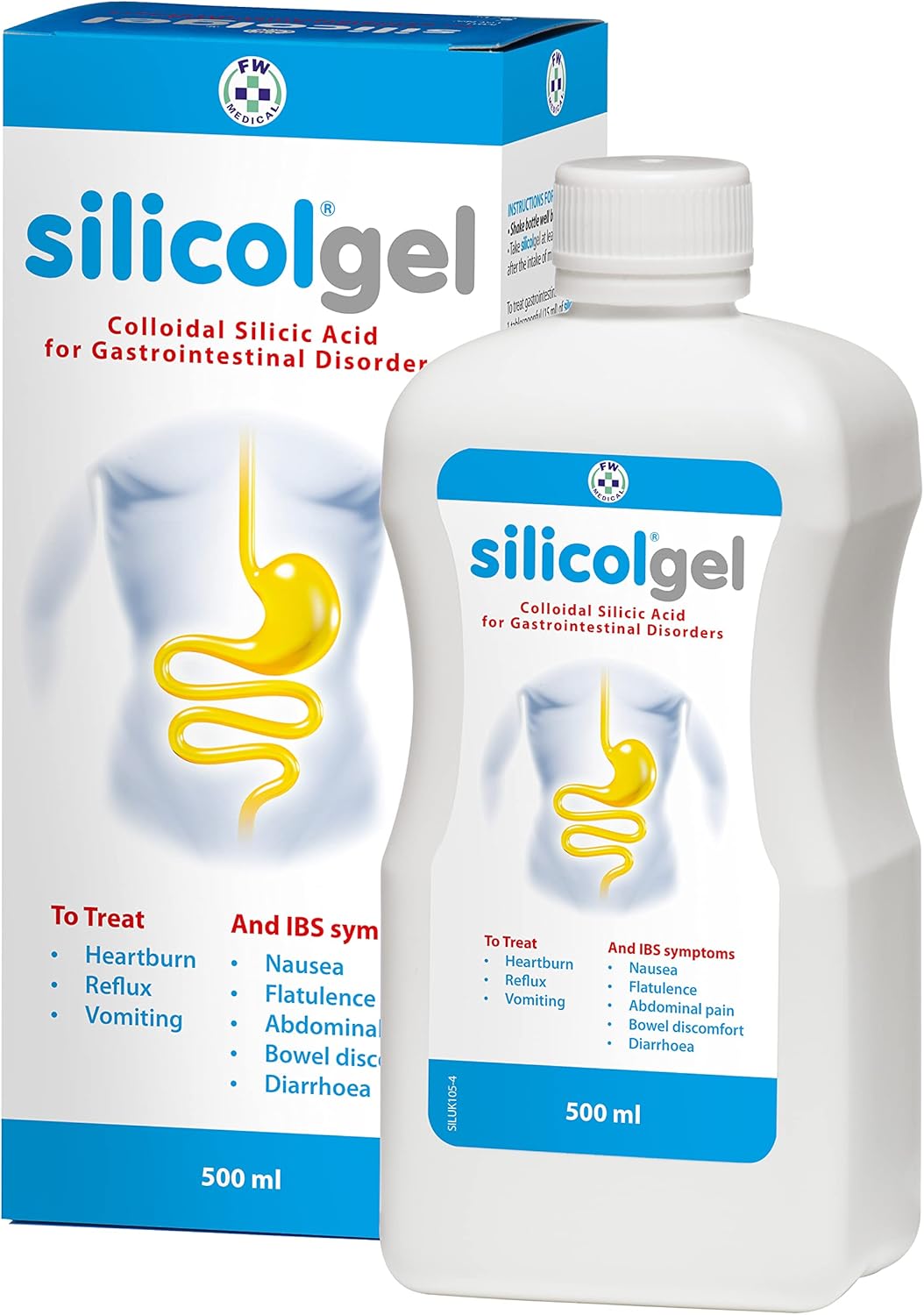 Silicol Silicolgel, 500 Millilitre (Pack Of 2)