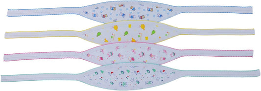 ToBeInStyle Babies' 4-Pack Comfortable Newborn Baby Belly Binder - Assorted Print - One Size