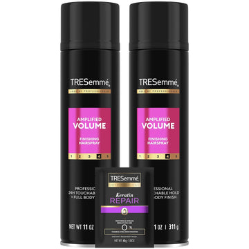 Tresemmé Total Volume Hairspray For 24-Hour Frizz Control With Pro Lock Tech 11 Fl Oz