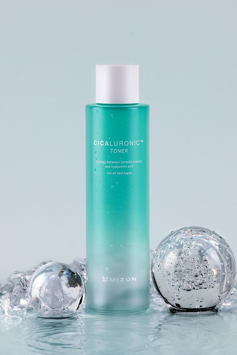 Mizon Cicaluronic Toner Centella Asiatica Hyaluronic Acid 90% Natural Ingredients Niacinamide Adenosine Long Lasting Hydration Korean Skincare (150Ml/5.07Fl Oz)