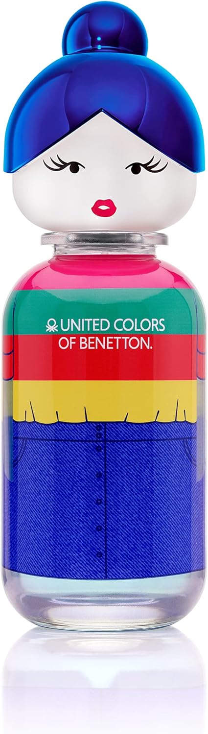 Benetton - Sisterland Blue Neroli, Eau De Toilette For Women - Long Lasting - Young, Modern And Fresh Fragance - Amber, Fruity, And Lavender Notes - Ideal For Day Wear - 80 Ml