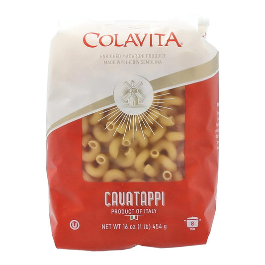 Colavita Cavatappi: Corkscrew Pasta for Gourmet Creations - Twist into Italian Flavors - 1Lb (Pack of 6)