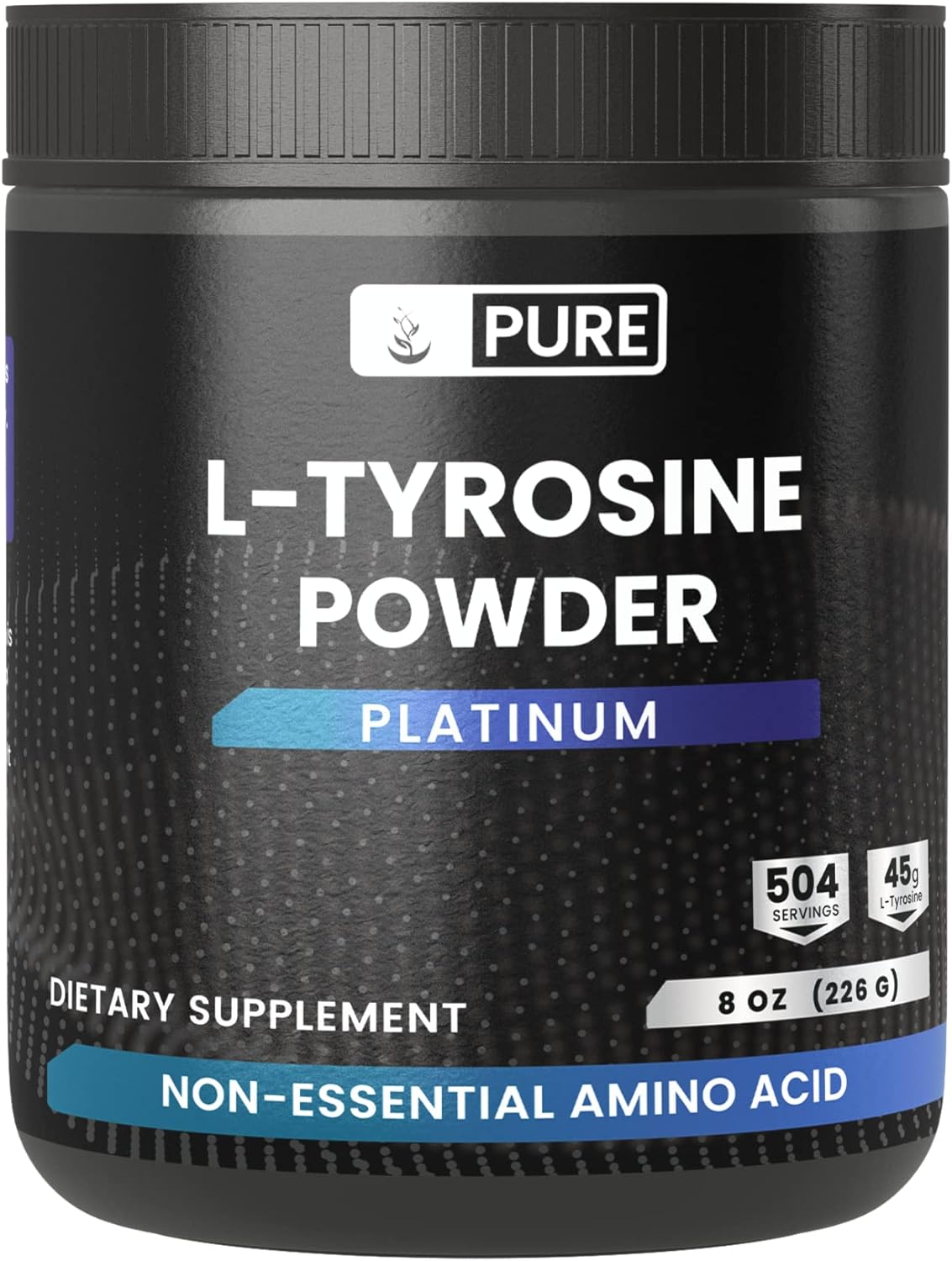 Pure Original Ingredients L-Tyrosine Powder, 8 Oz, Always Pure, No Additives Or Fillers