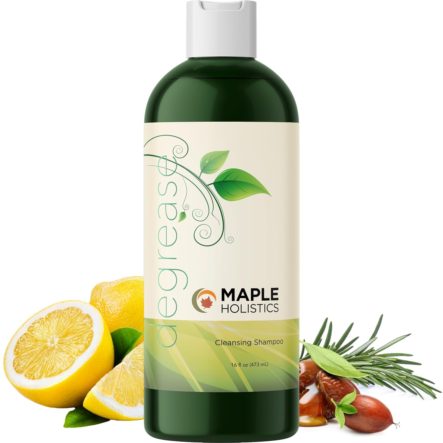 Clarifying Shampoo For Greasy Hair And Dry Scalp - Deep Cleansing Toner With Purifying Essential Oils For Build Up Removal And Hair Care