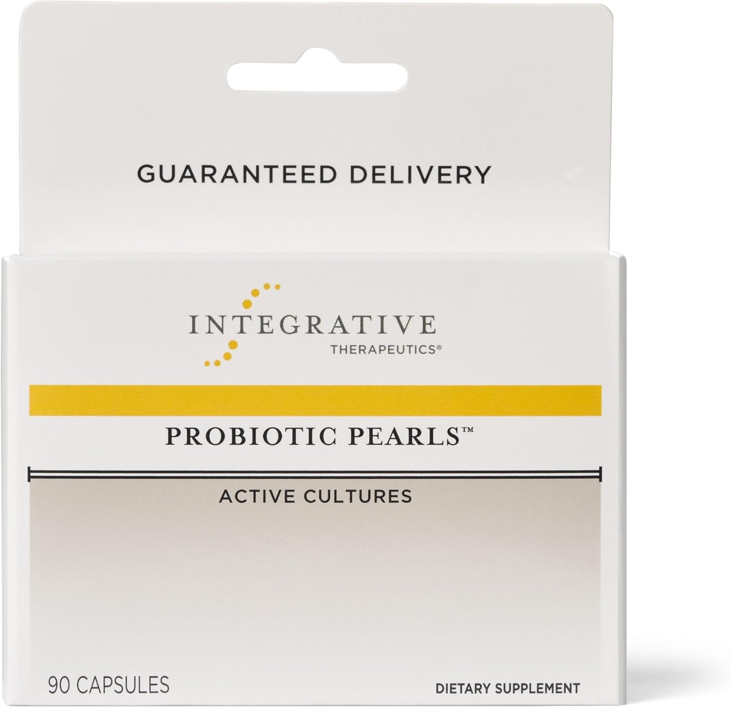 Integrative Therapeutics Probiotic Pearls - Digestive Health & Gut Health Supplement* - Lactobacillus Acidophilus & Bifidobacterium - Daily Digestive Supplement For Men & Women* - 90 Capsules