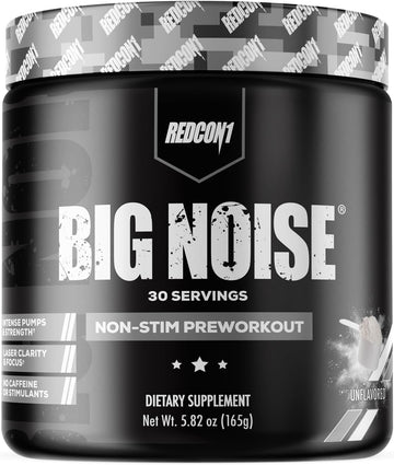 REDCON1 Big Noise Non-Stim Pre Workout - Pump, Muscular Endurance + Fo