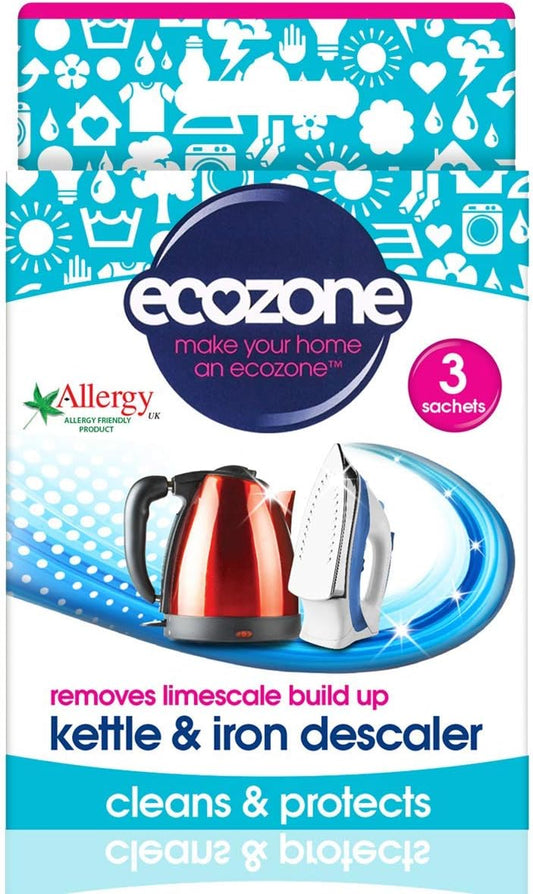 Ecozone Kettle & Iron Descaler - 5 X 60G