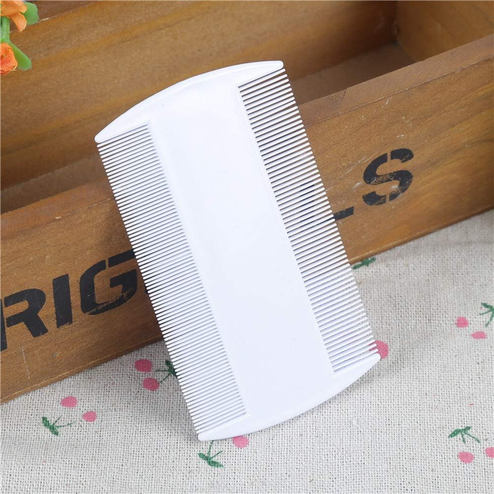 Pengxiaomei 4 Pcs Lice Combs,Durable Double Sided Nit Comb Lice Dectection Comb Head Treatment For Kids Adults Pets