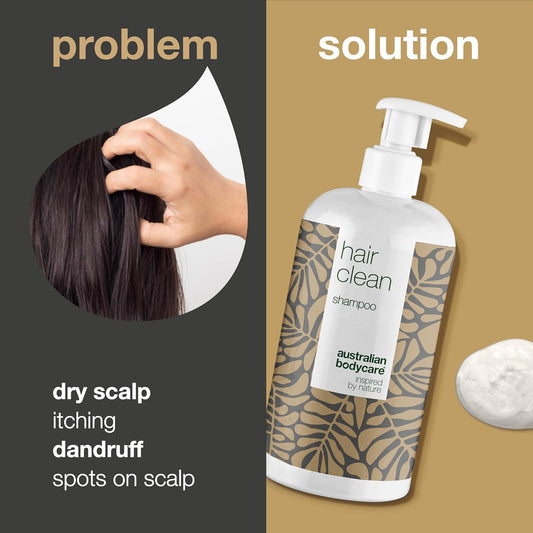 Shampoo 500 Ml With 4-Terpineol, Known From Tea Tree Oil – Anti Dandruff - For Itchy, Flaky, Dry Scalp - Psoriasis & Eczema Care - Scalp Pimples