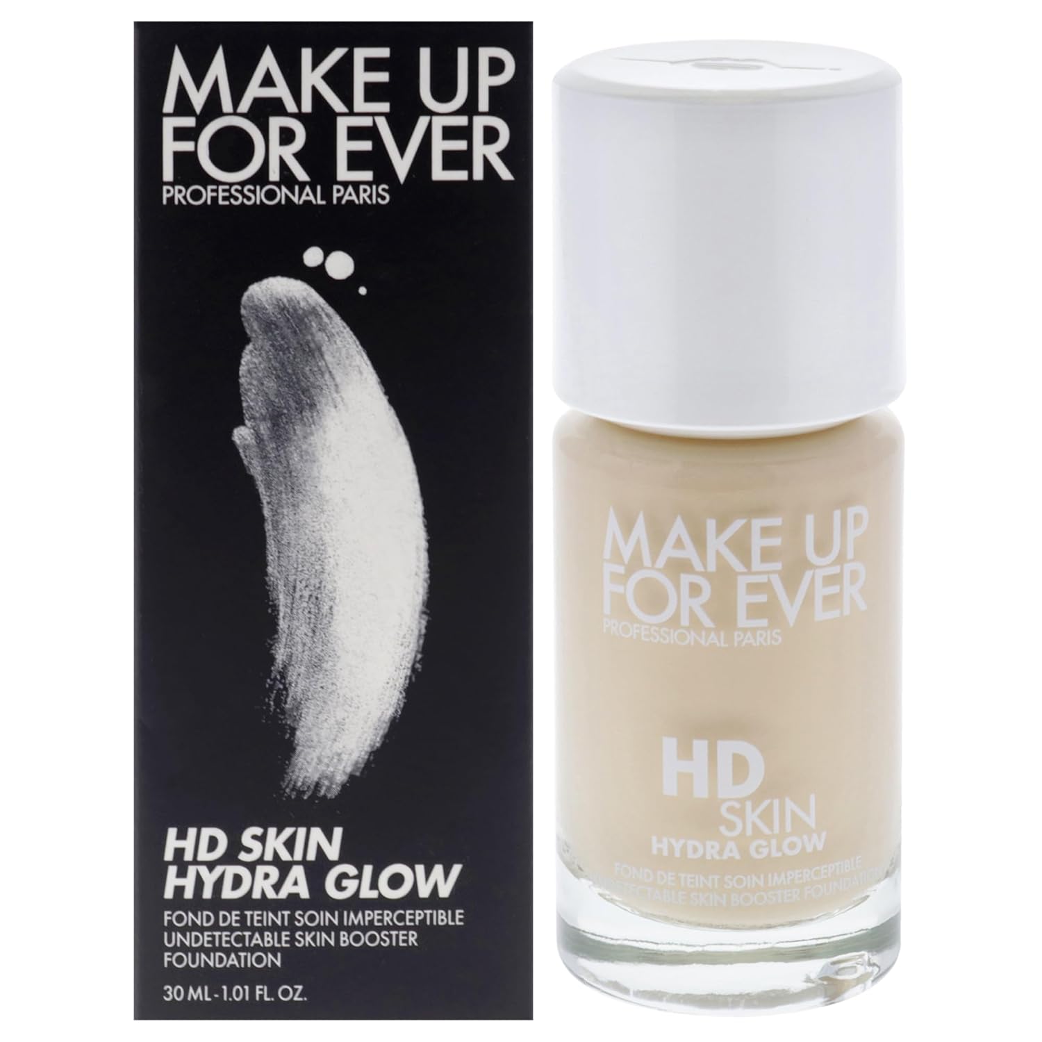 Hd Skin Hydra Glow - 1Y00 Warm Shell By Make Up For Ever For Women - 1 Oz Foundation