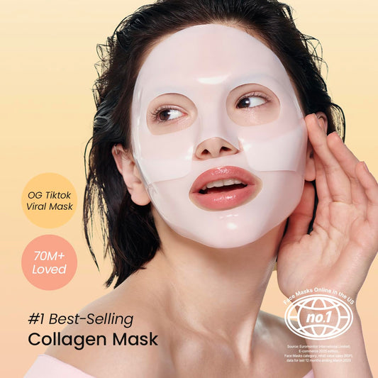 Biodance Rejuvenating Caviar Pdrn Real Deep Mask, Overnight Hydrogel Mask, Skin Firming & Radiance Boost, Enhancing Recovery For All Skin Types, 1.19Oz(34G) X 4Ea